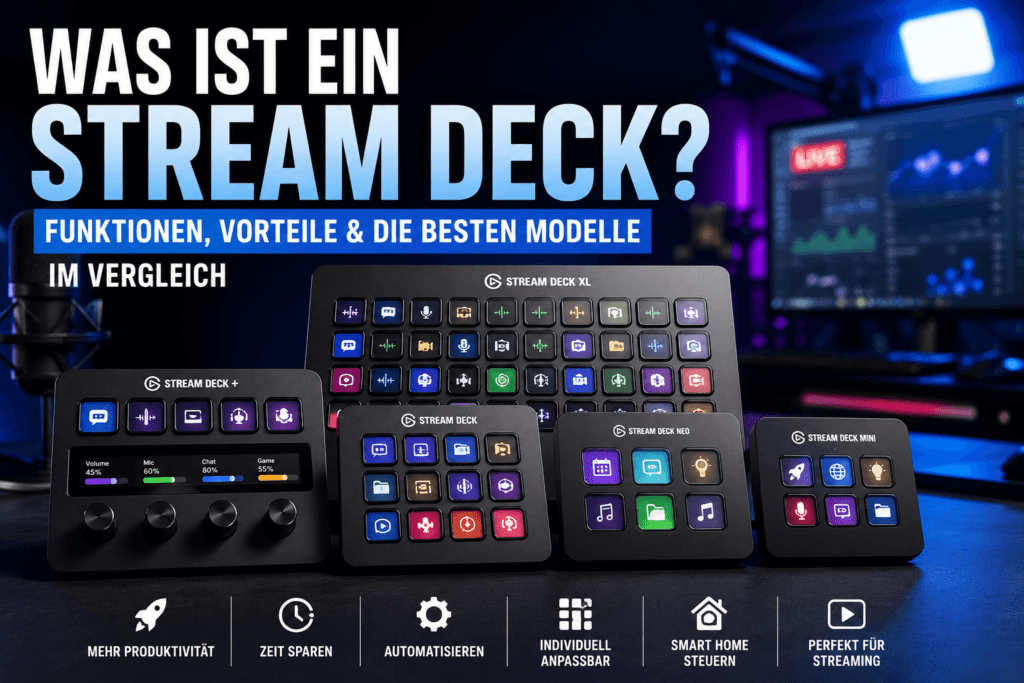 Was ist ein Stream Deck? Vergleich der besten Elgato Stream Deck Modelle